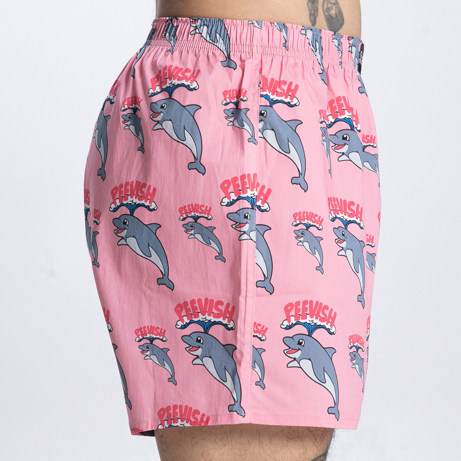 霹危斯PEEVISH纯棉阿罗裤宽松内裤男裤头女居家短睡裤孖烟通裤衩,淘宝优惠券,粉丝福利购,淘宝优惠卷