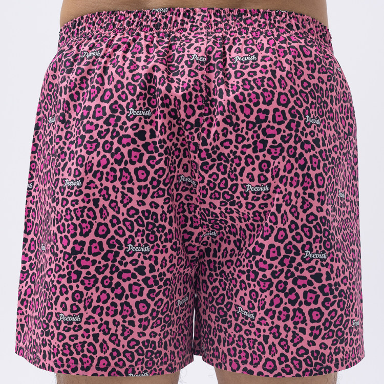 霹危斯PEEVISH豹纹纯棉阿罗裤宽松内裤男女居家短睡裤孖烟通裤衩,淘宝优惠券,粉丝福利购,淘宝优惠卷