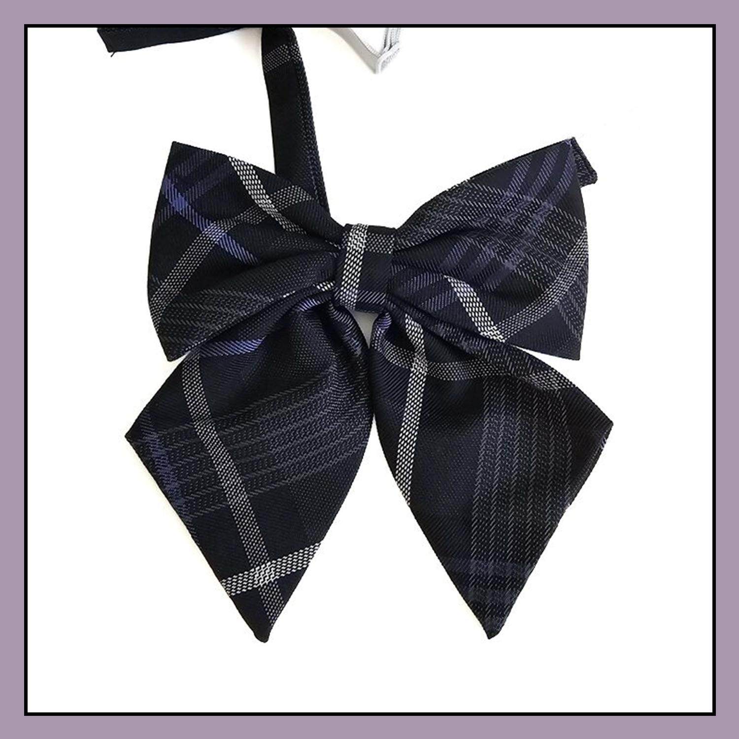 花千猪JK 同格领结 jk制服搭配领结平斜角同款jk领结学院风百搭款,淘宝优惠券,粉丝福利购,淘宝优惠卷