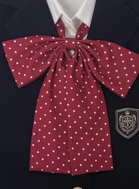 花千猪JK 波点长柄领结 jk制服搭配领结多色款jk领结日系百搭款