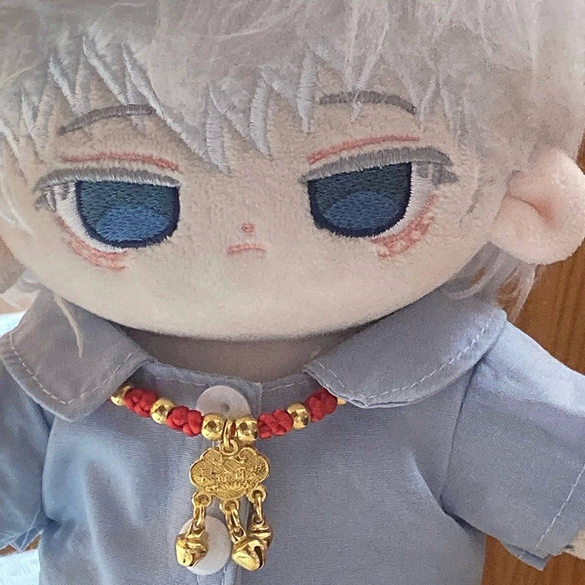 20cm棉花娃娃项链40厘米棉娃可用手绳手链宝宝婴儿长命锁吊坠配饰,淘宝优惠券,粉丝福利购,淘宝优惠卷