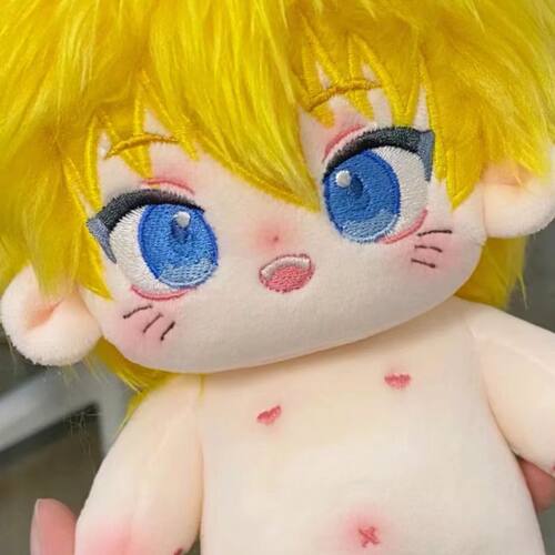 火影忍者鸣人20cm棉花娃娃高颜值超软毛绒公仔动漫同人周边玩偶 - 图2