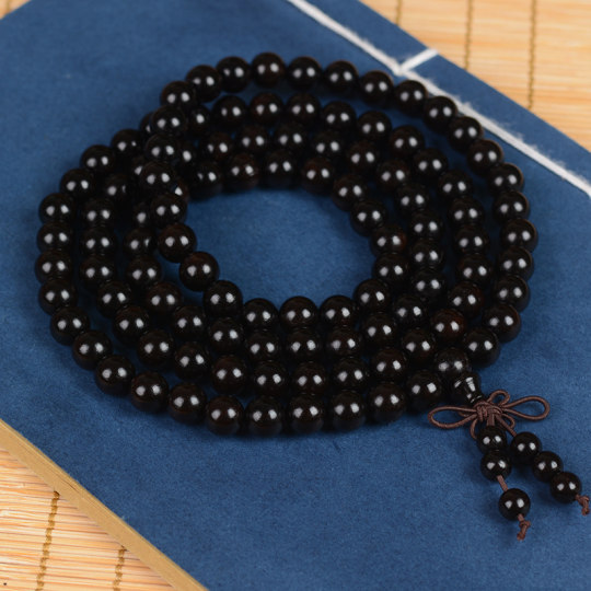 Ziguang Sandalwood Old Material Shenshui Bracelet Cultural Jewelry Handheld