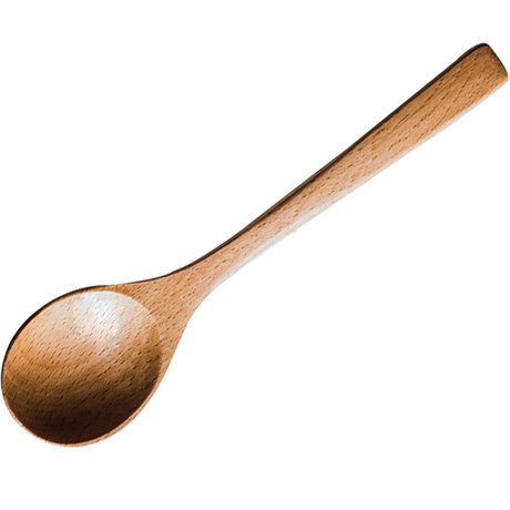 Japanese-style large wooden spoon beech wood unpainted long handle spoon household restaurant porridge spoon soup spoon solid wood porridge spoon kitchen kitchen utensils