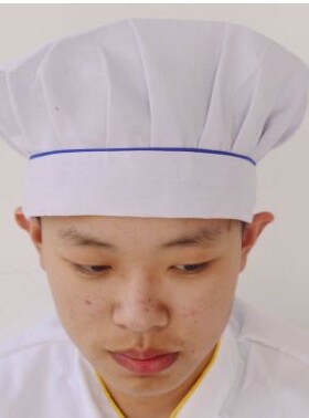 食品厂工作帽女餐饮厨房食堂医用