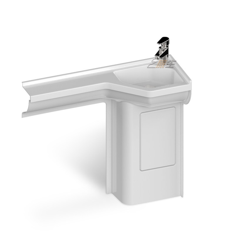 房车卫生间洗手盆 P字盆 洗手台 亚克力复合板 房车专用吸塑件,淘宝优惠券,粉丝福利购,淘宝优惠卷