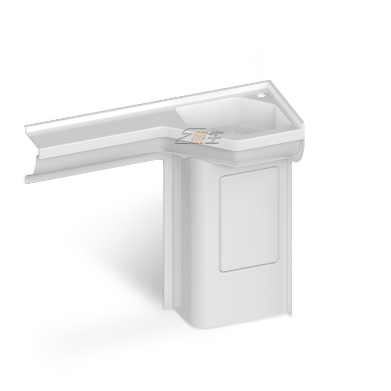 房车卫生间洗手盆 P字盆 洗手台 亚克力复合板 房车专用吸塑件,淘宝优惠券,粉丝福利购,淘宝优惠卷