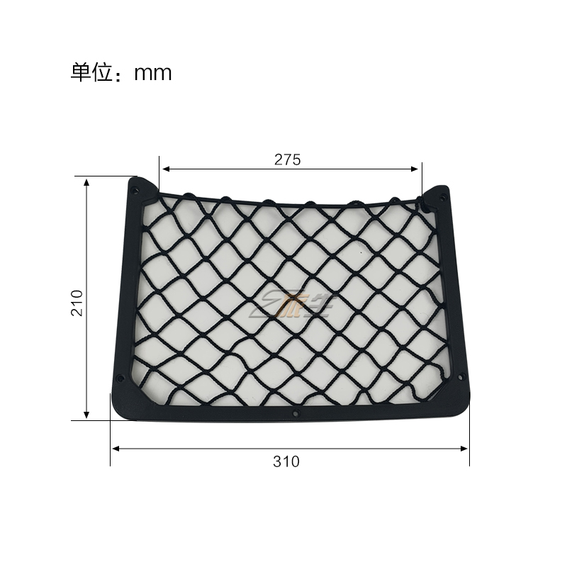 房车 旅居车 置物网 汽车网兜 网兜  储物网兜  收纳袋 手机网兜 - 图0