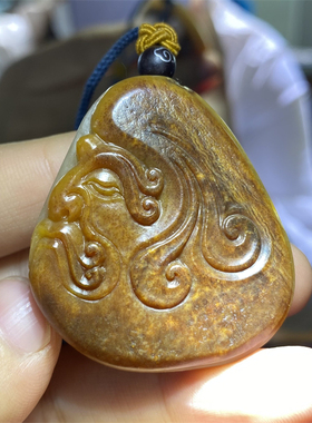 小石头和田玉挂件籽料