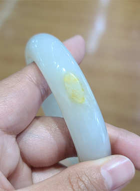 【小石头和田玉】白玉手镯