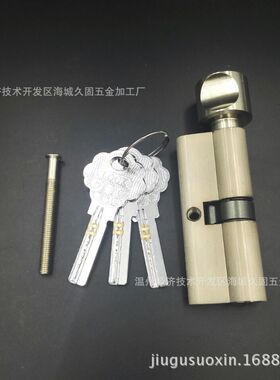 温州厂家直销 精美锌合金铜钥匙室内门小70执手锁锁芯 锁具配件