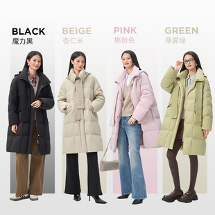 千仞岗2025冬季新款羽绒服中长可拆卸