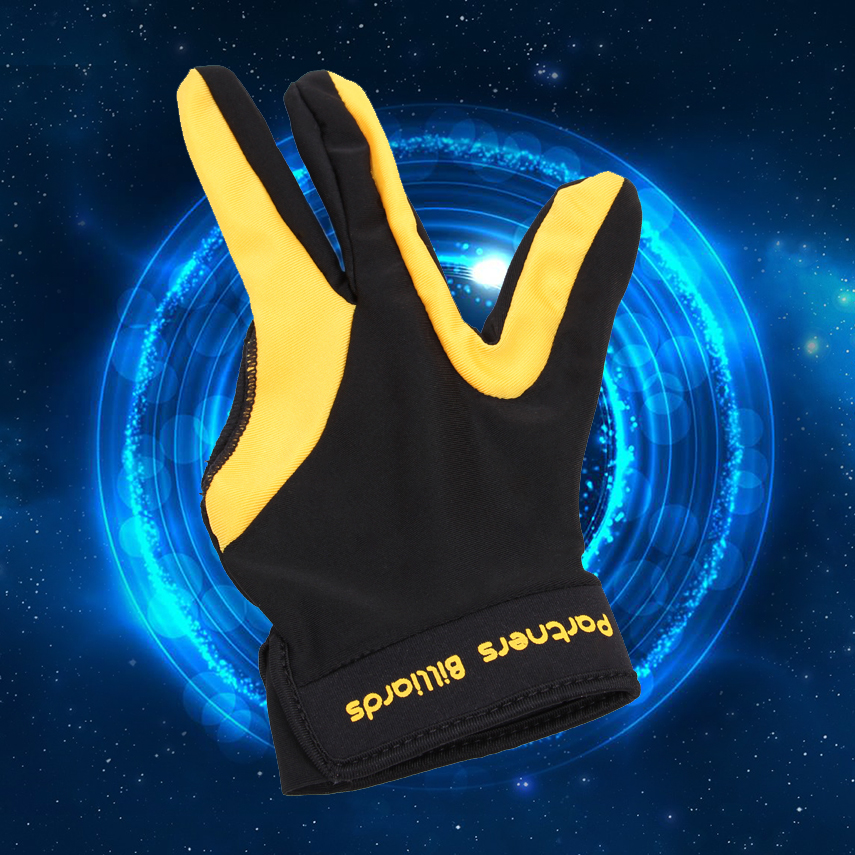 包邮台球手套三手指台球专用手套男女左右手黑色桌球手套台球配件 - 图0