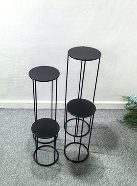 婚庆路引新款铁艺圆柱型架子花柱