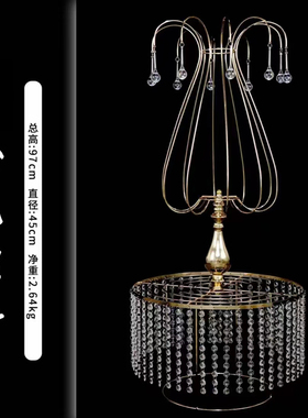 婚庆道具金花摆件路引婚礼现场布置T台装饰摆设陈列装饰摆件道具