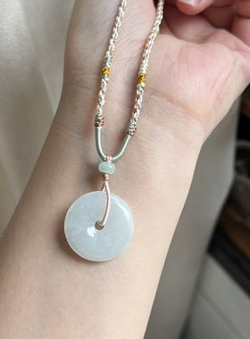 手工编织项链锁骨链原创项链女