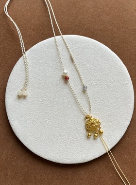 手工编织小众休闲原创项链绳女