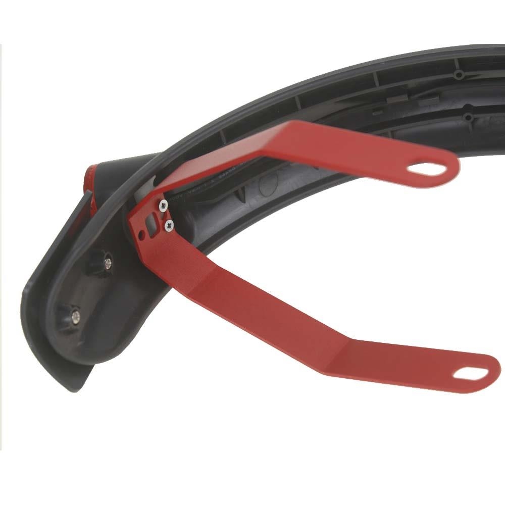 适配9号电动滑板车MaxG30后挡泥板带金属支架压线条Max遮水板配件 - 图2