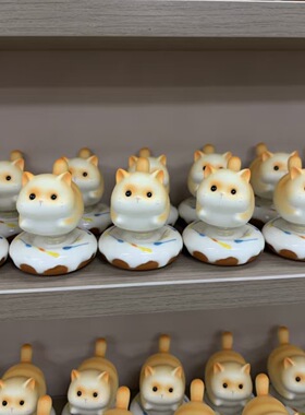 陶瓷转转摆件招财进宝小猫转转摆件家居装饰品新年礼品送礼佳品