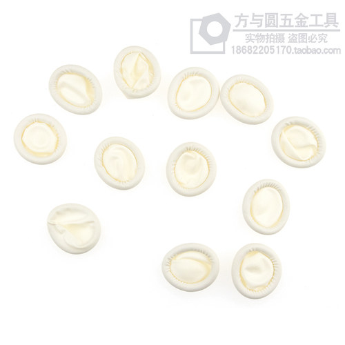 指套 乳胶手指套橡胶防滑劳保美容美甲纹绣纹身白色手指套DIY打磨 - 图0