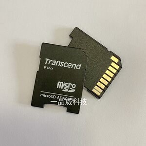 创见TF转SD卡套 micro SD手机内存卡转相机卡托 小卡变大卡适配器