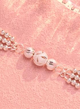 卡帕司多圈999纯银手链高级感