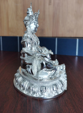 纯银密宗藏巴拉摆件大财神