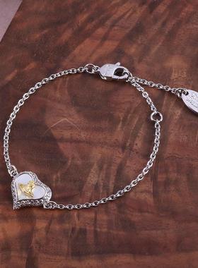 立体镀金爱心星球系列女饰品小巧