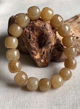 孤品一物一拍天然和田玉手链