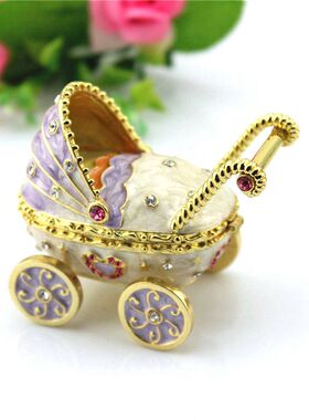 创意礼品婴儿车家居小摆件