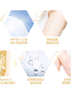 现货保税泰国新品Nivea妮维雅美白身体防晒霜SPF50+180ML镁白保湿