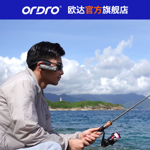 欧达EP7头戴摄像机运动相机vlog摄相记录仪4K防抖DV家用酒店巡店 - 图1