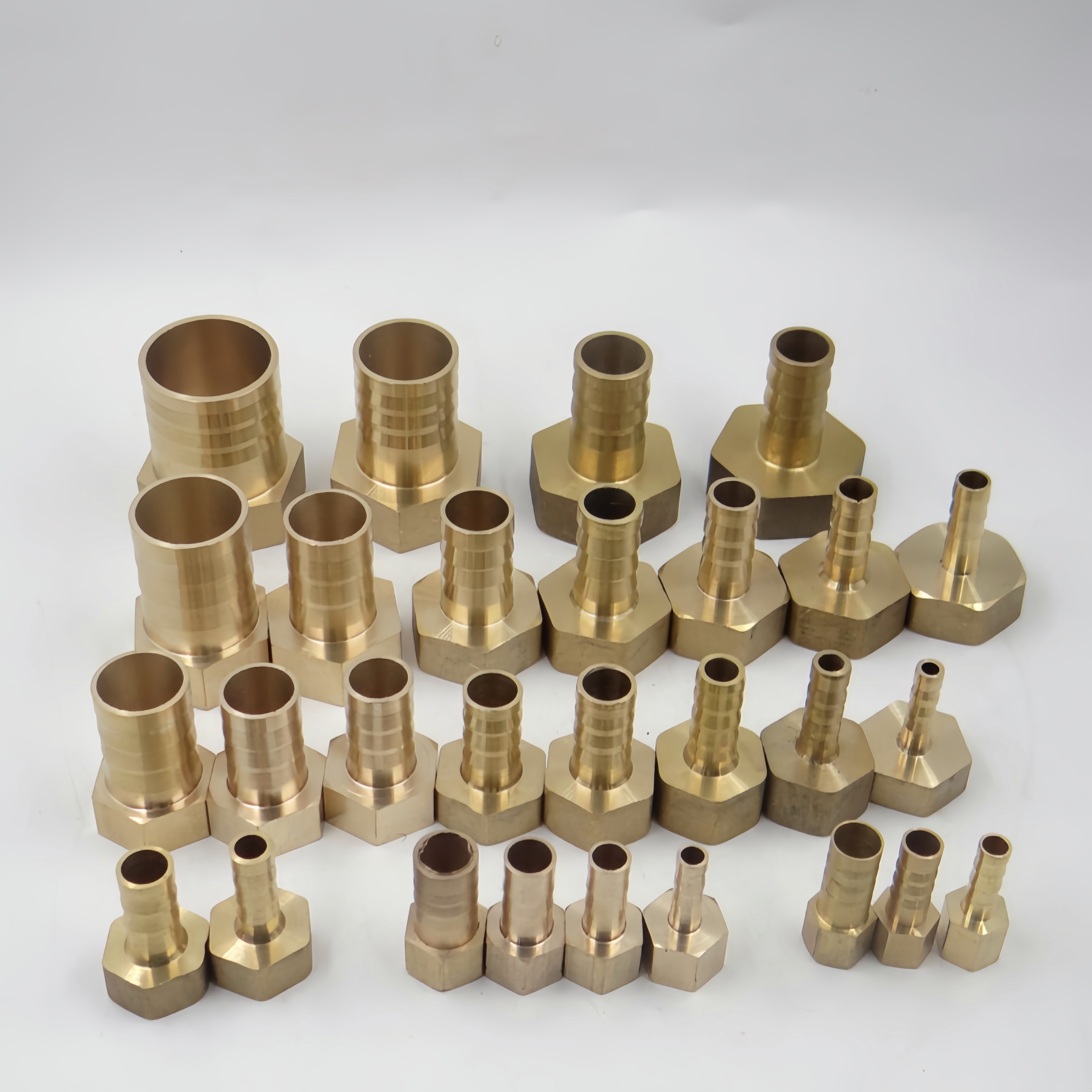 铜1分2分4分6分内丝宝塔接头煤天燃气格林软管头转螺纹接口配件 - 图3