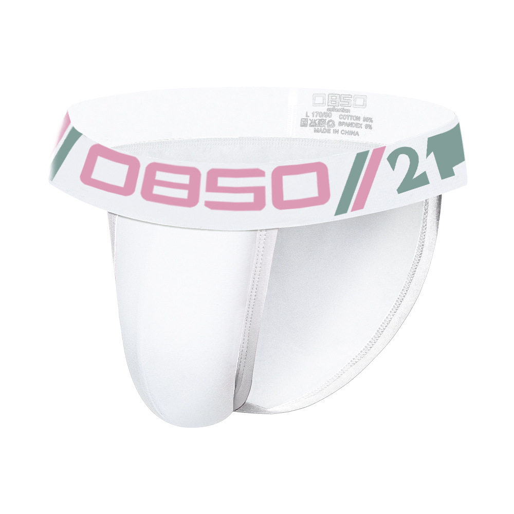 纯色低腰高叉全棉舒适透气性感男士三角裤禁欲系运动青年时尚内裤,淘宝优惠券,粉丝福利购,淘宝优惠卷