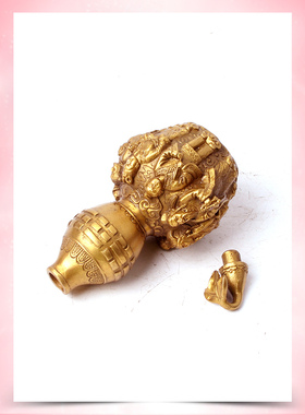八仙开口金葫芦摆件八卦