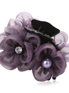 抓夹发夹女马尾夹大号发饰品成人