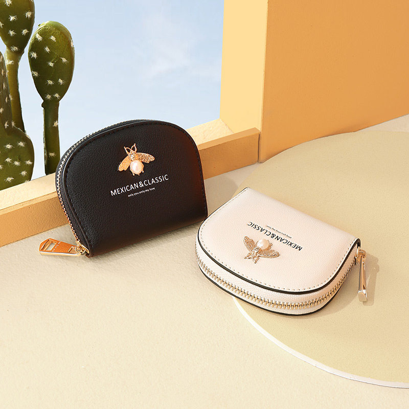 稻草人钱包女2024新款可爱真皮多功能卡包迷你小巧日系短款零钱包,淘宝优惠券,粉丝福利购,淘宝优惠卷