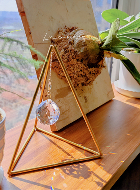 水晶彩虹制造机阳光捕手家居桌面摆件房间装饰梦幻情侣圣诞礼物