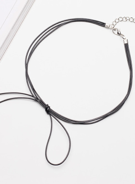 choker2025年新款黑色配饰项链女