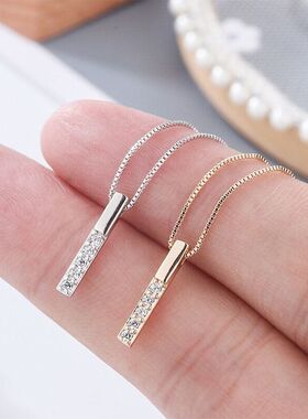 奢女链厂家直销ins项链一字冷淡