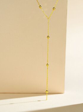 风流苏送女红锁骨链网女友ins