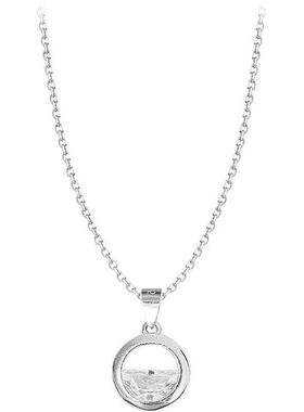 女短款ins链清泉锁骨钻小众学生