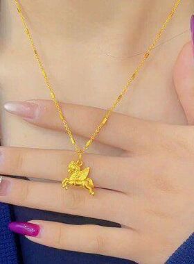 工厂星光供货直播飞马时尚项链