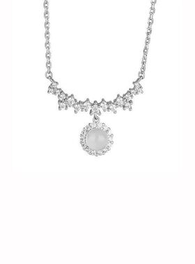 仿项链白月光女轻奢设计气质玉髓