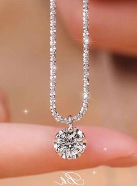 项链优雅锁骨气质白色年2024女