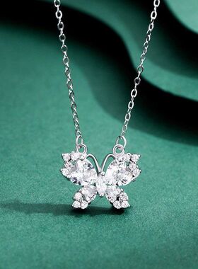 颈链甜美蝴蝶厂家直销高级感时尚