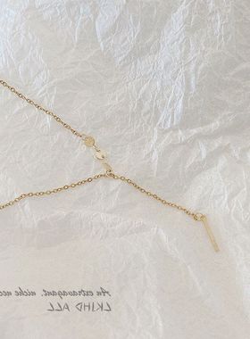 骨项链女纯银999配饰锁骨链首饰