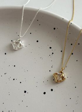 不规则锆石链气质新款锁骨夏季