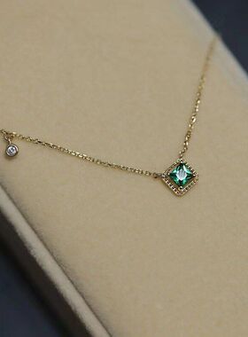 轻奢日式链小众吊坠锁骨设计感轻