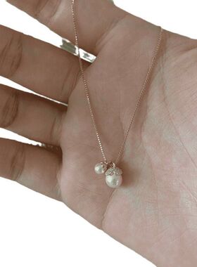 如意气质一件代发清新珍珠项链